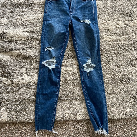 American eagle size 6 super stretch super high rise jeggings - Picture 1 of 4
